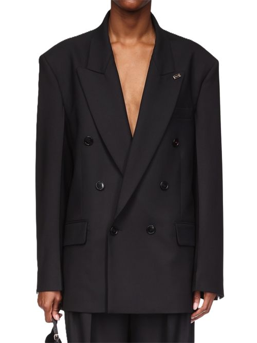 Blazer Victoria Beckham nero Victoria Beckham | 1325WJK006442A1 BLACK